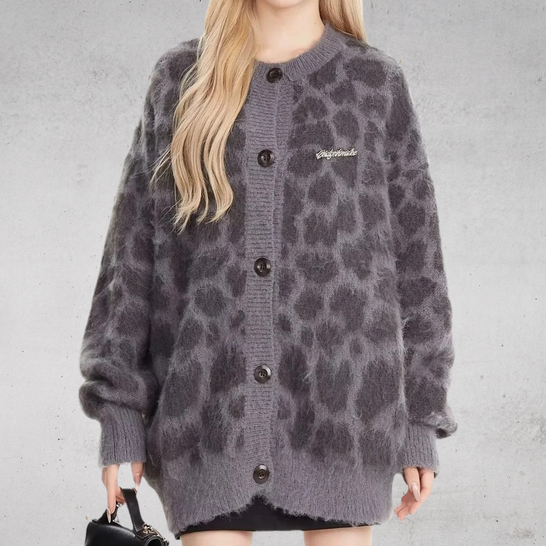 LEOPARD RELAXED CARDIGAN(レオパードリラックスカーディガン)