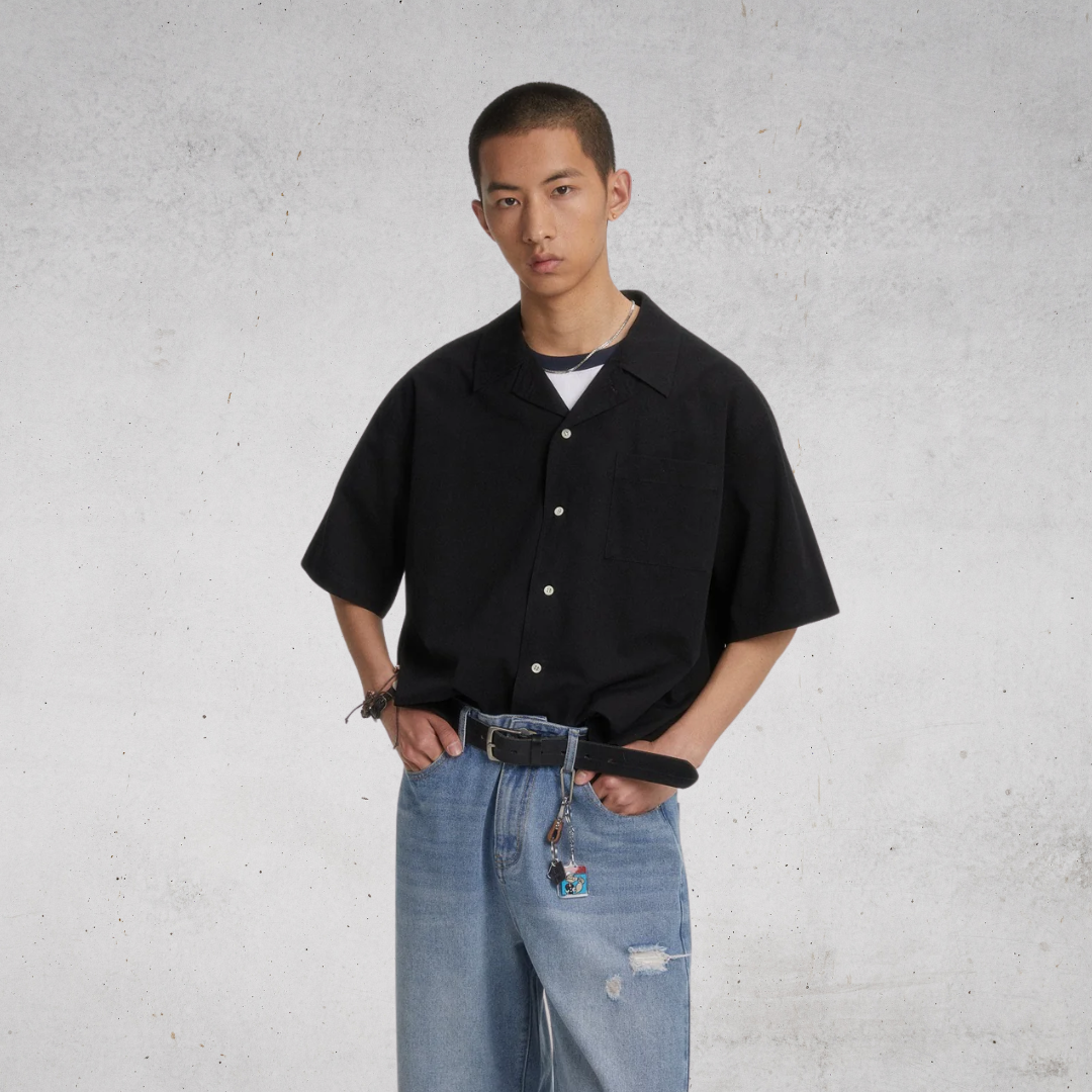 CLASSIC OPEN COLLAR SHIRT(クラシックオープンカラーシャツ)