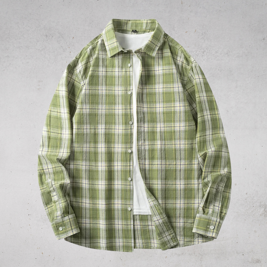 SOFT GRID COTTON SHIRT(ソフトグリッドコットンシャツ)