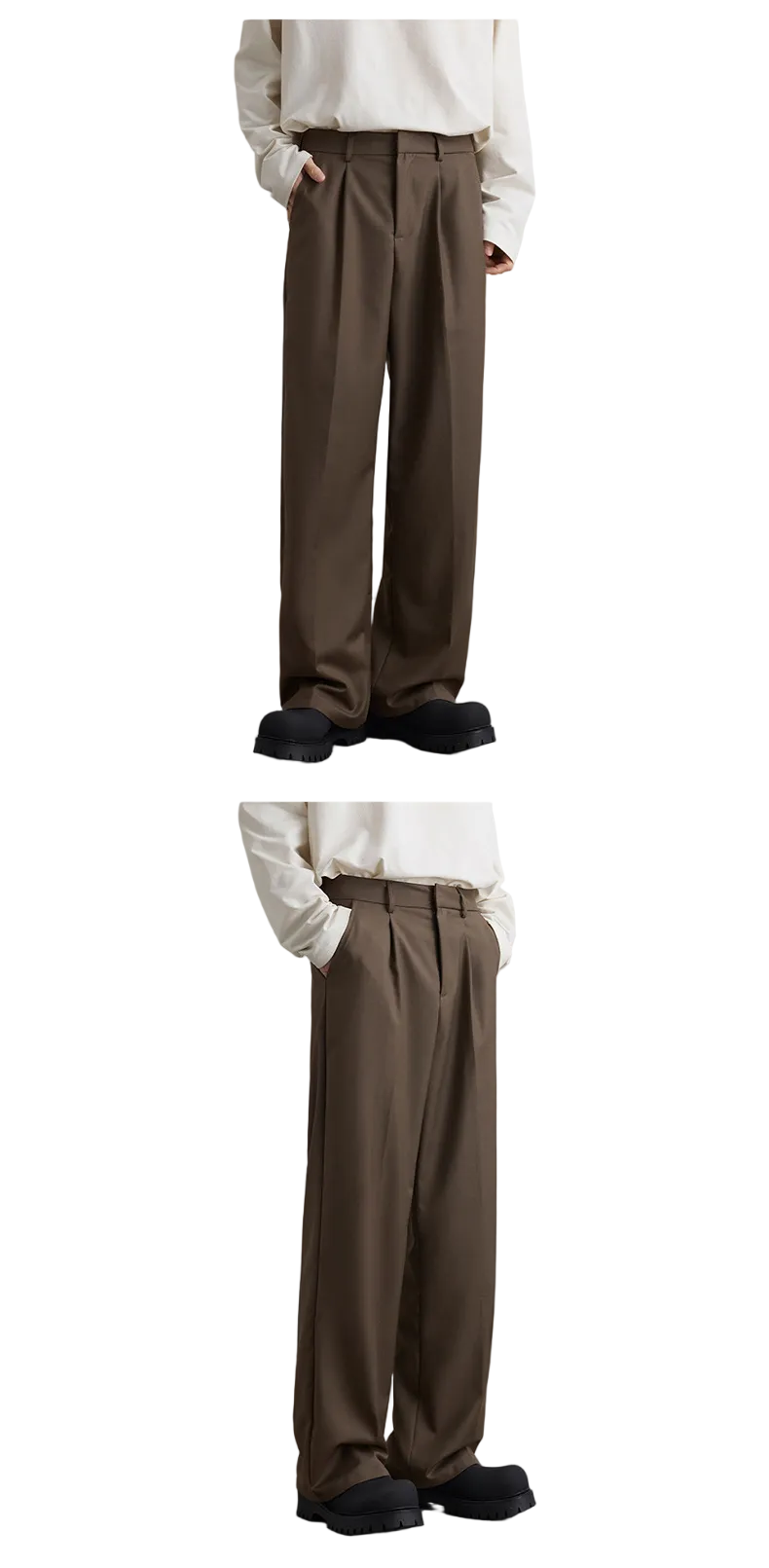 WIDE STRAIGHT LEG PANTS(ワイドストレートレッグパンツ)|メンズ