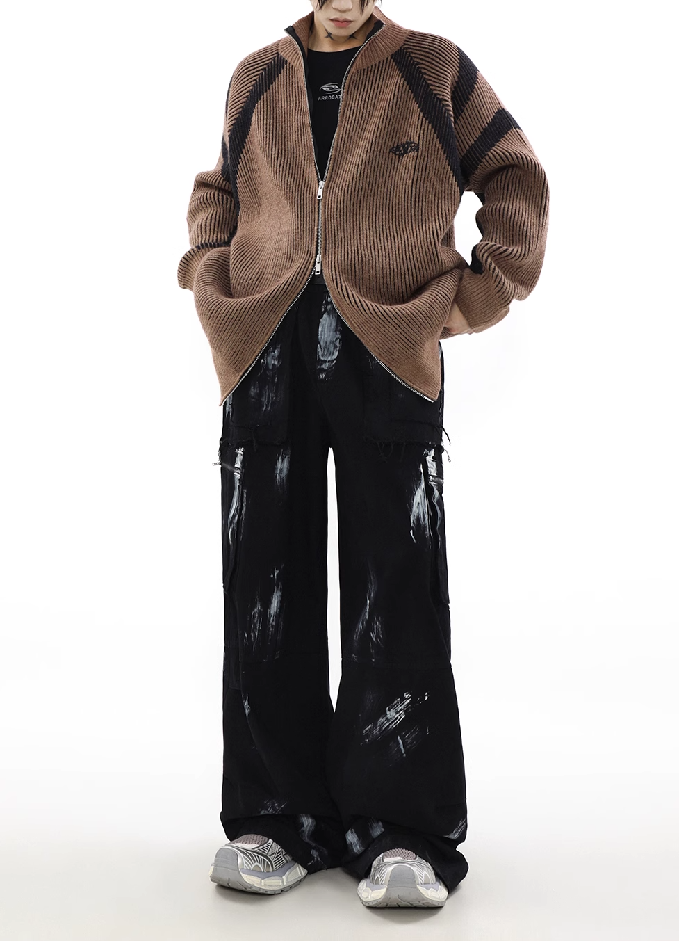 RIBBED ZIP KNIT(リブジップニット)|ユニセックス