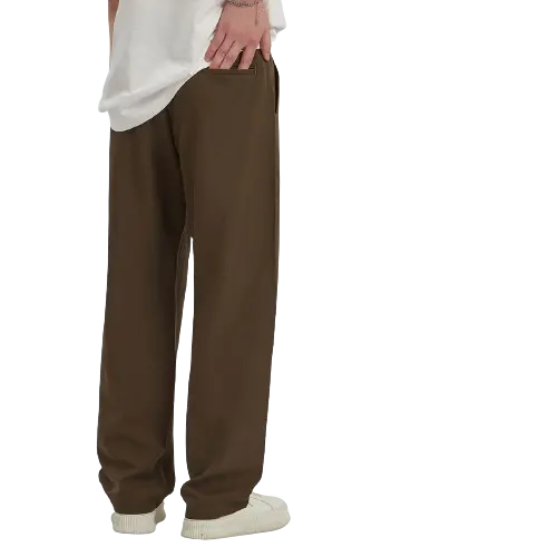 RELAXED STRAIGHT SLACKS-リラックスストレートスラック Mira Gemini