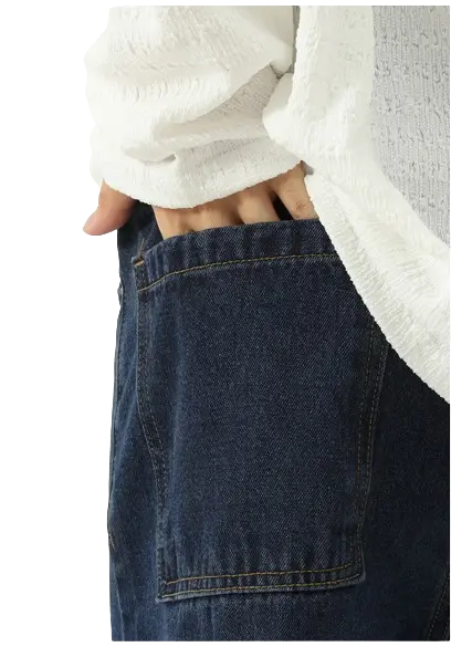 CLASSIC STRAIGHT DENIM PANTS-クラシックストレートデニムパンツ Mira Gemini