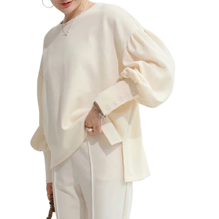 BALLOON SLEEVE PULLOVER SWEAT(バルーンスリーブ プルオーバースウェット)|レディース