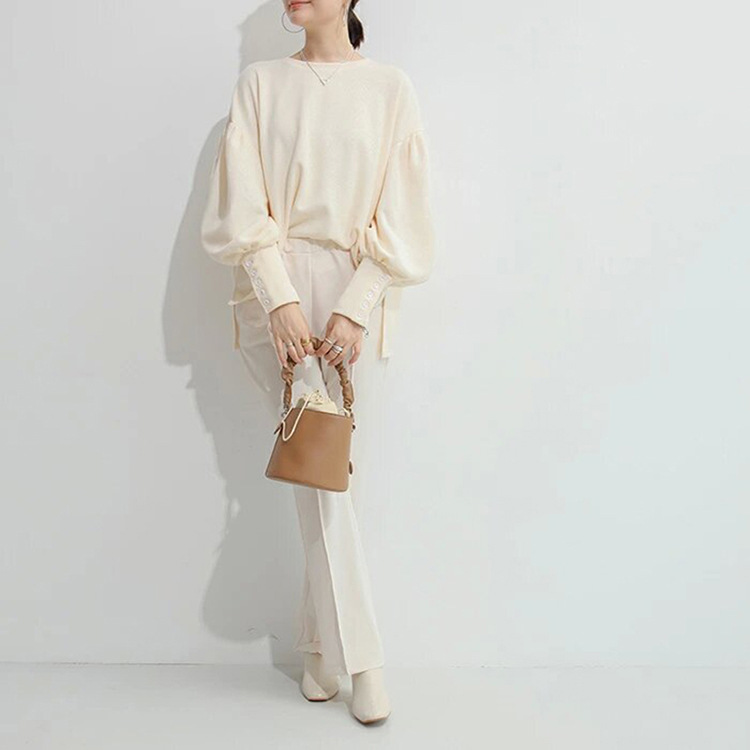 BALLOON SLEEVE PULLOVER SWEAT(バルーンスリーブ プルオーバースウェット)|レディース
