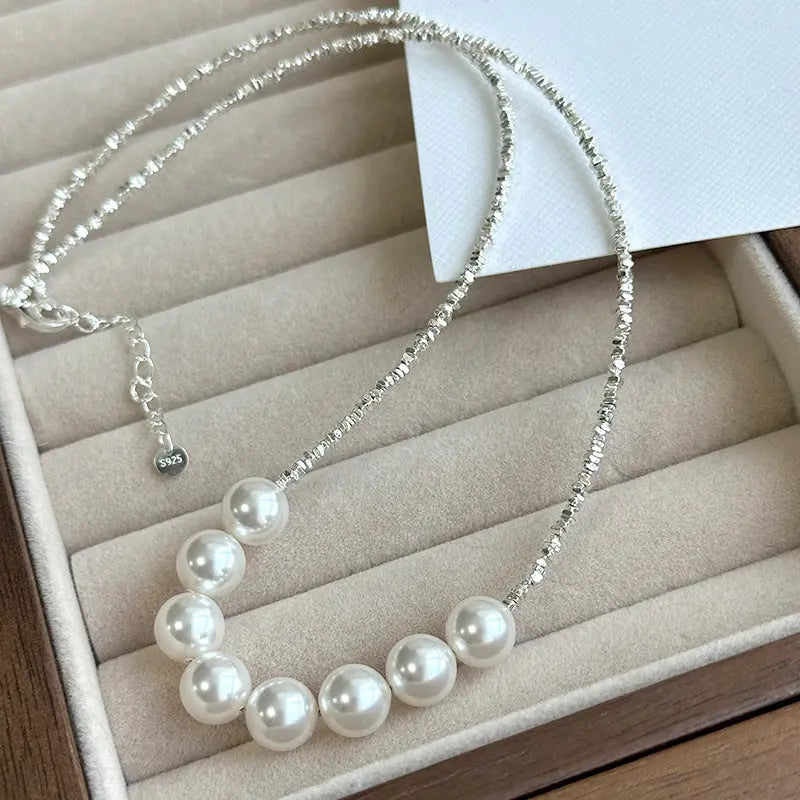 PEARL LINK NECKLACE Mira Gemini