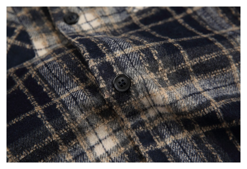 FRINGE CHECK SHIRT(フリンジチェックシャツ)