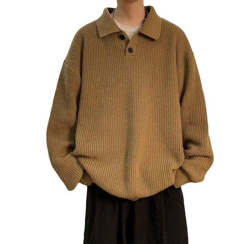 BOXY COLLAR KNIT(ボクシーカラーニット)
