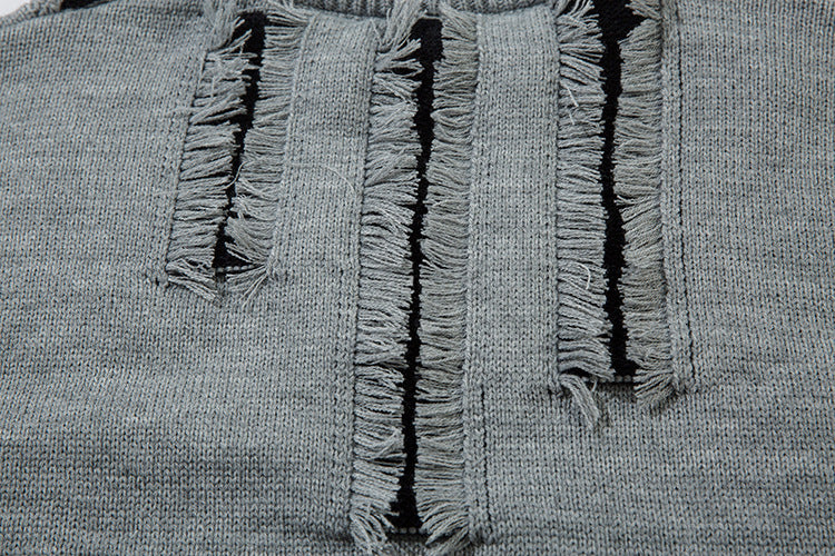RIPPED DAMAGE KNIT(リップドダメージニット)