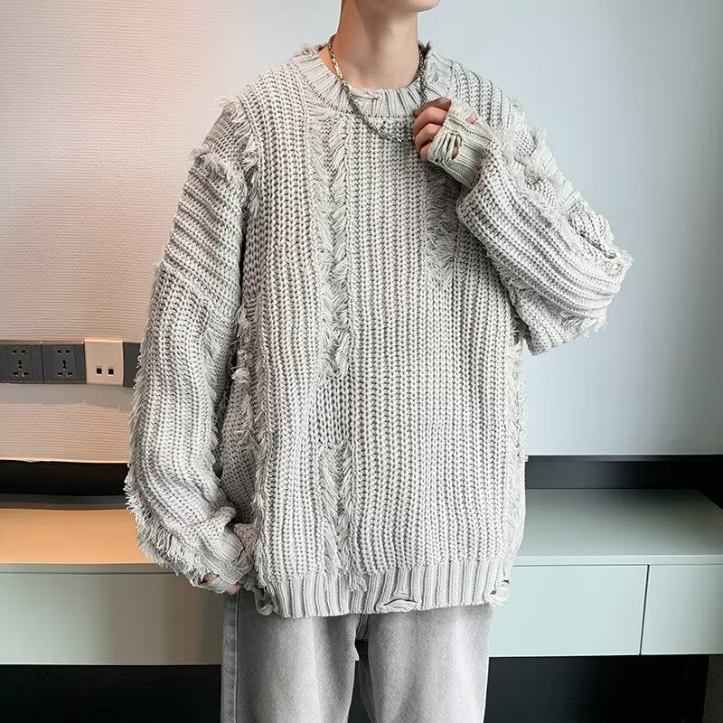 DESTROYED STITCH KNIT(ダメージステッチニット) Mira Gemini