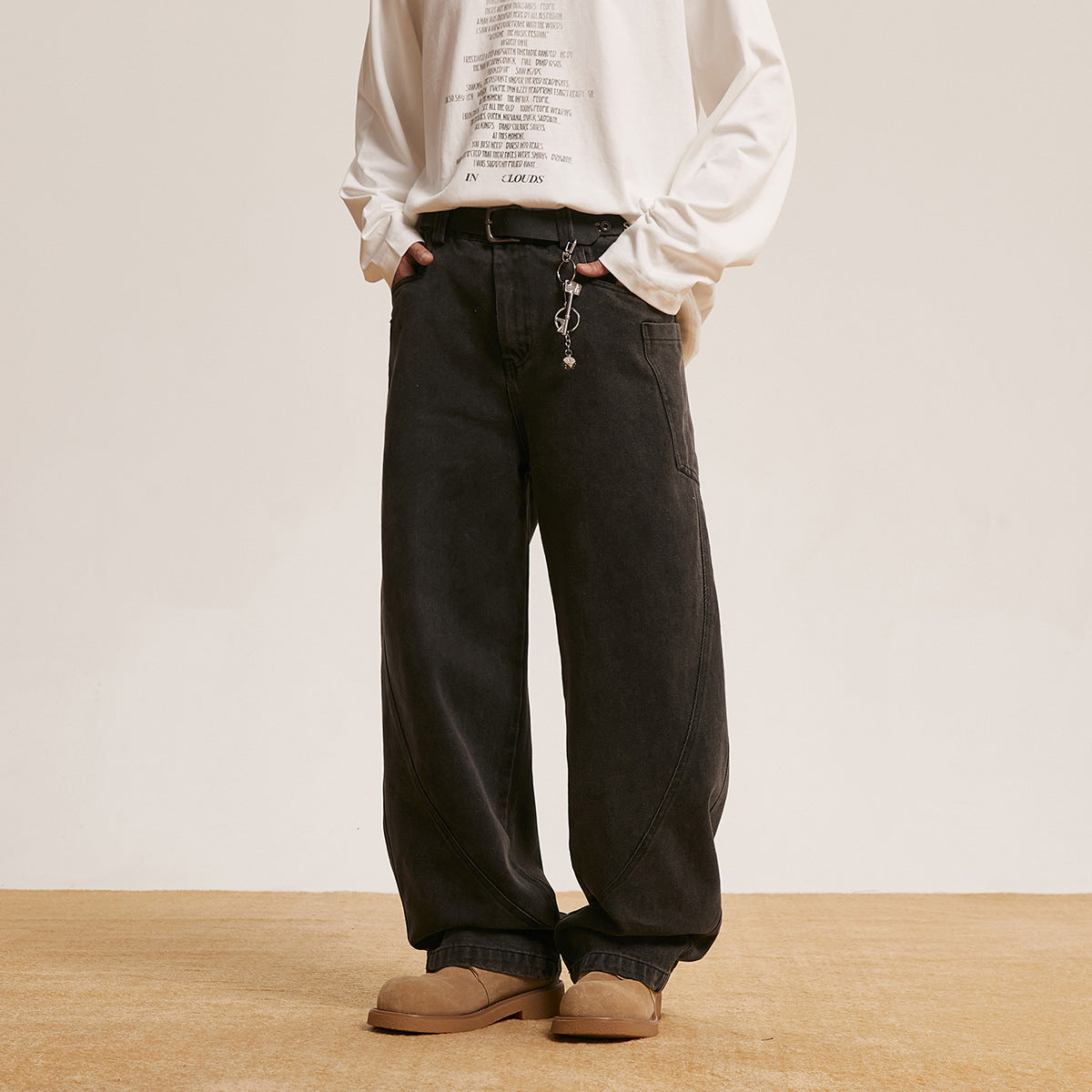 K369 WIDE STRAIGHT DENIM(ワイドストレートデニム)