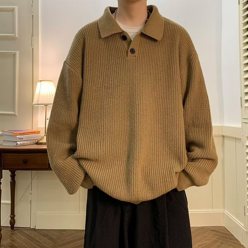 BOXY COLLAR KNIT(ボクシーカラーニット)