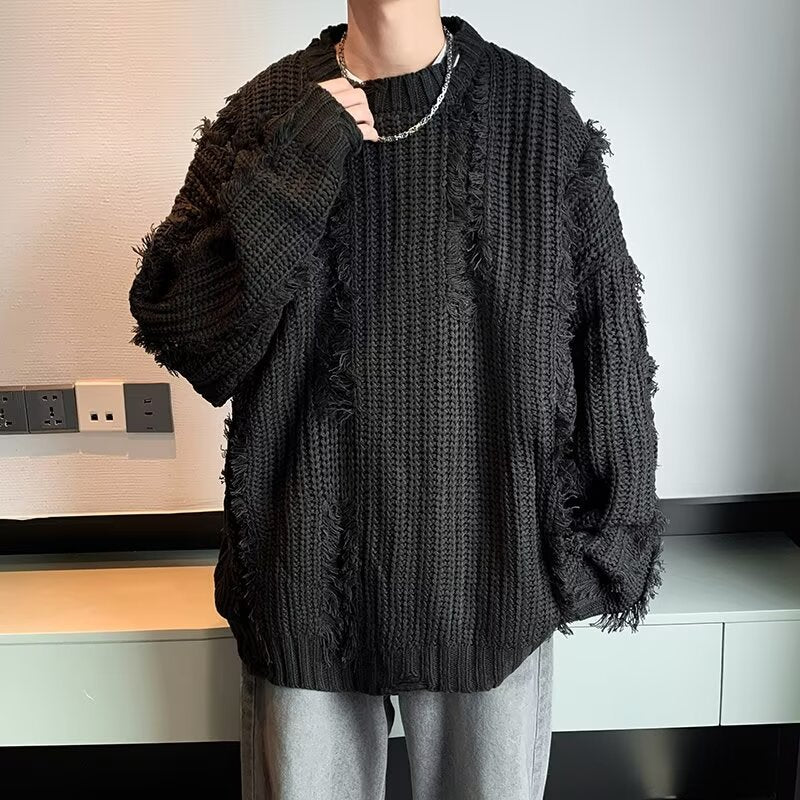 DESTROYED STITCH KNIT(ダメージステッチニット) Mira Gemini