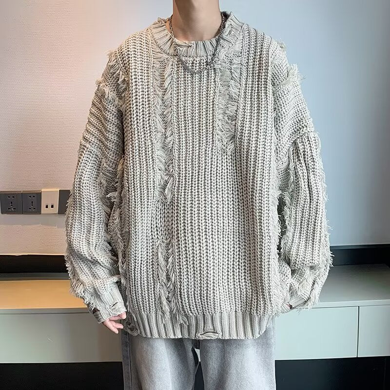 DESTROYED STITCH KNIT(ダメージステッチニット) Mira Gemini