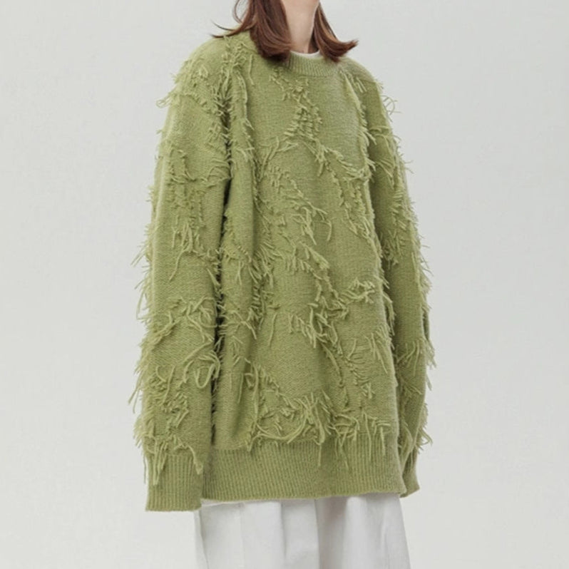 FRINGE MESH KNIT(フリンジメッシュニット)