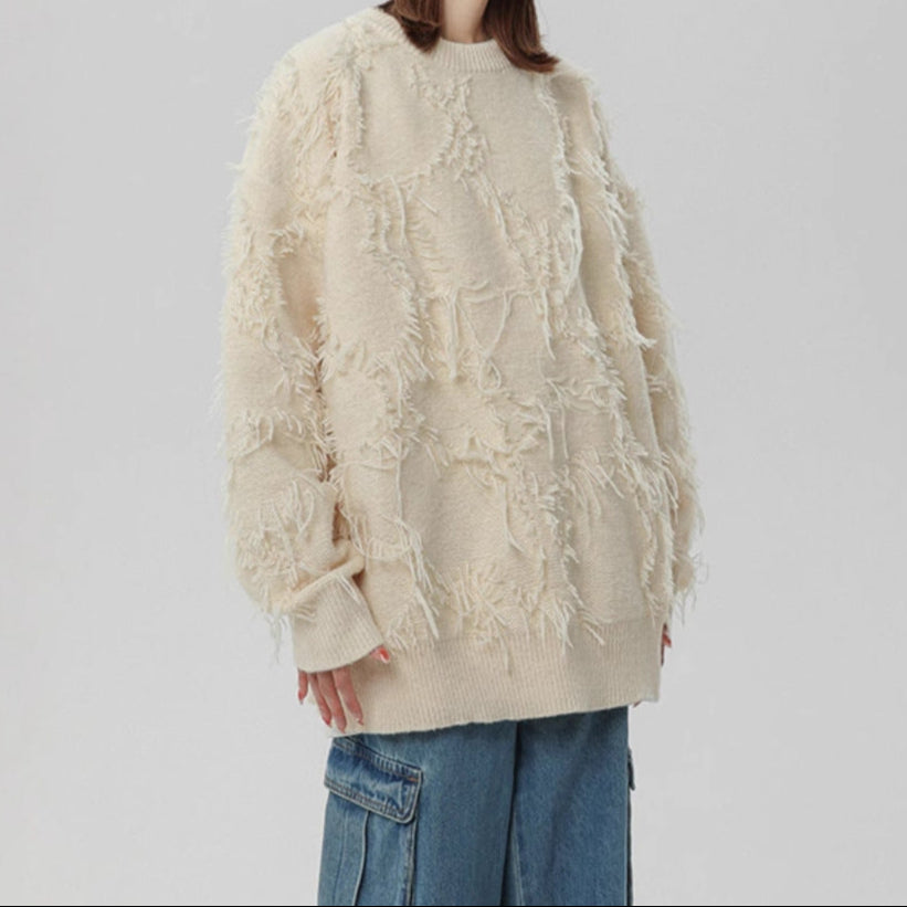 FRINGE MESH KNIT(フリンジメッシュニット)