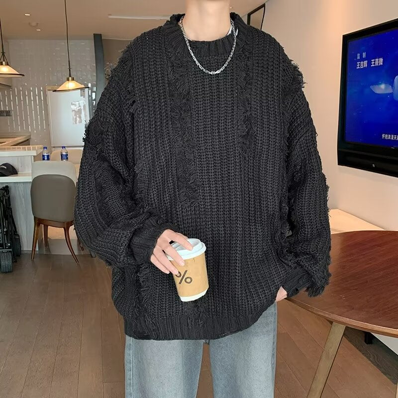 DESTROYED STITCH KNIT(ダメージステッチニット) Mira Gemini