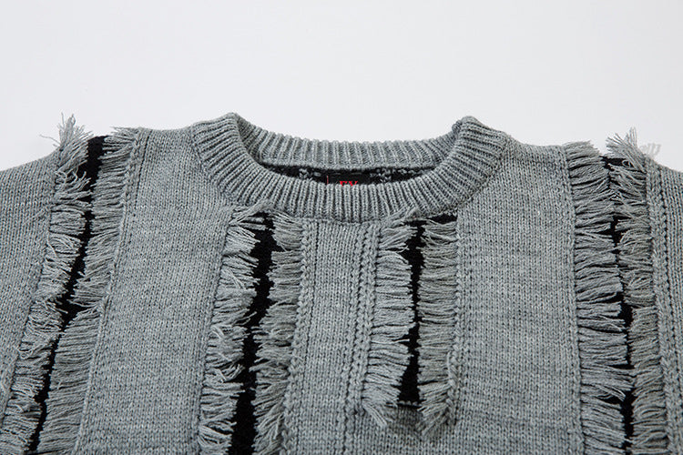 RIPPED DAMAGE KNIT(リップドダメージニット)