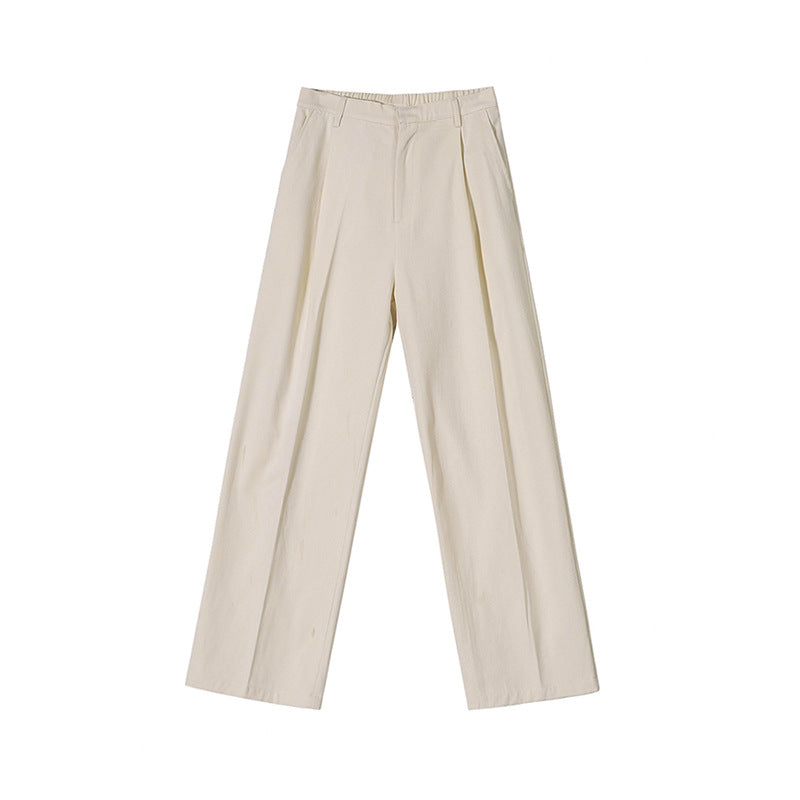 WIDE STRAIGHT COTTON PANTS(ワイドストレートコットンパンツ)|メンズ