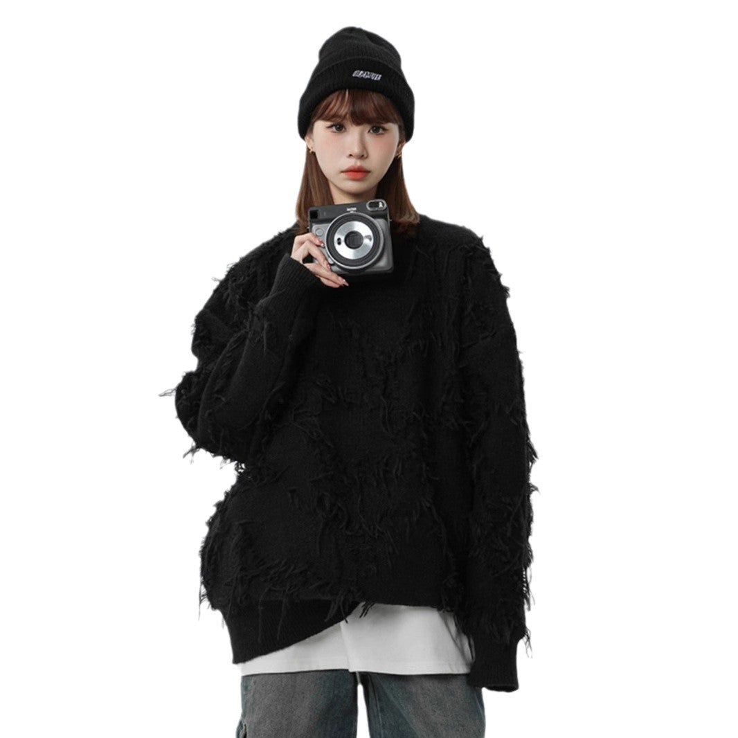 FRINGE MESH KNIT(フリンジメッシュニット)