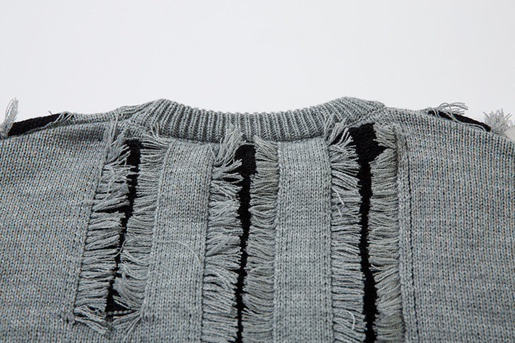 RIPPED DAMAGE KNIT(リップドダメージニット)
