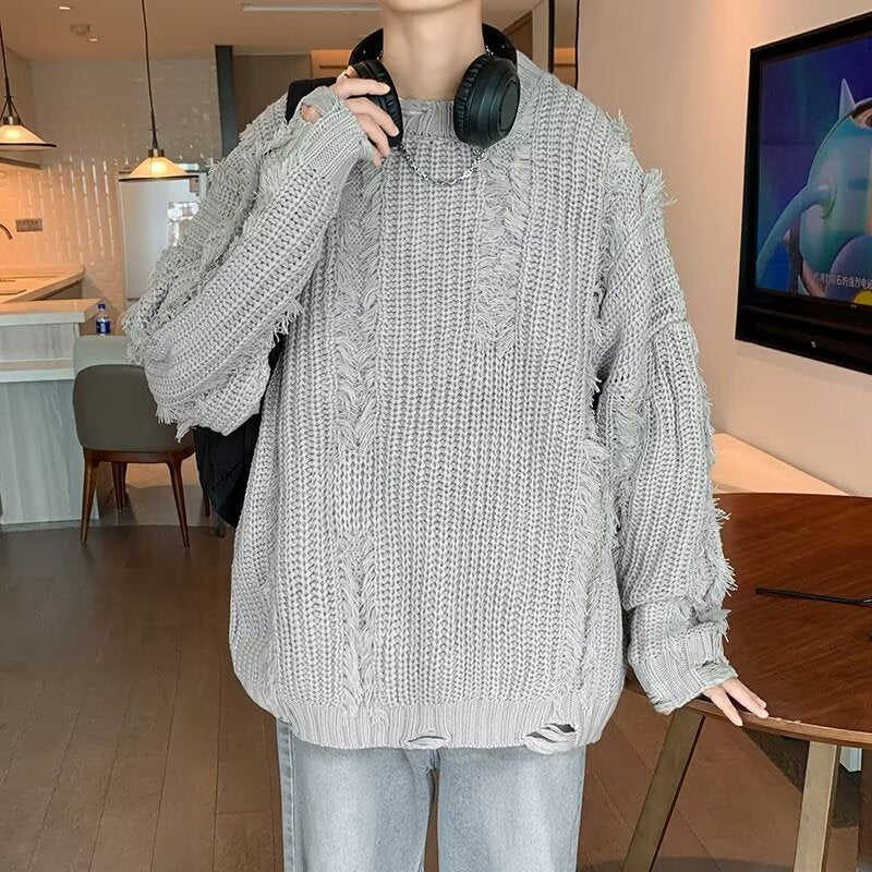 DESTROYED STITCH KNIT(ダメージステッチニット) Mira Gemini