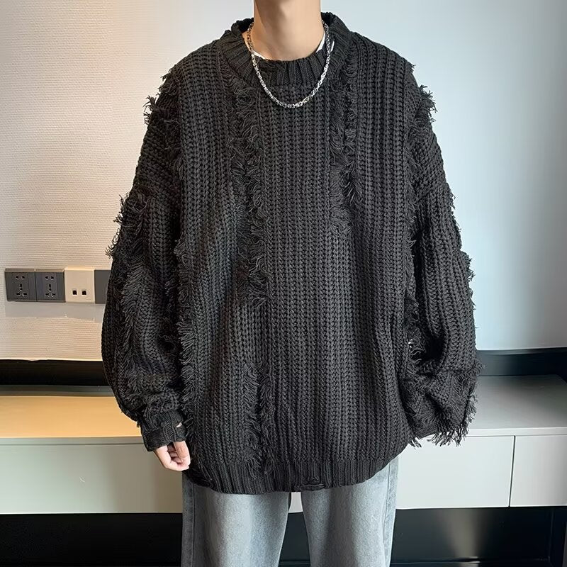 DESTROYED STITCH KNIT(ダメージステッチニット) Mira Gemini