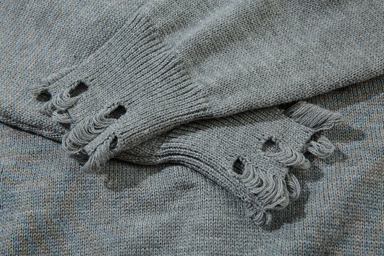 RIPPED DAMAGE KNIT(リップドダメージニット)
