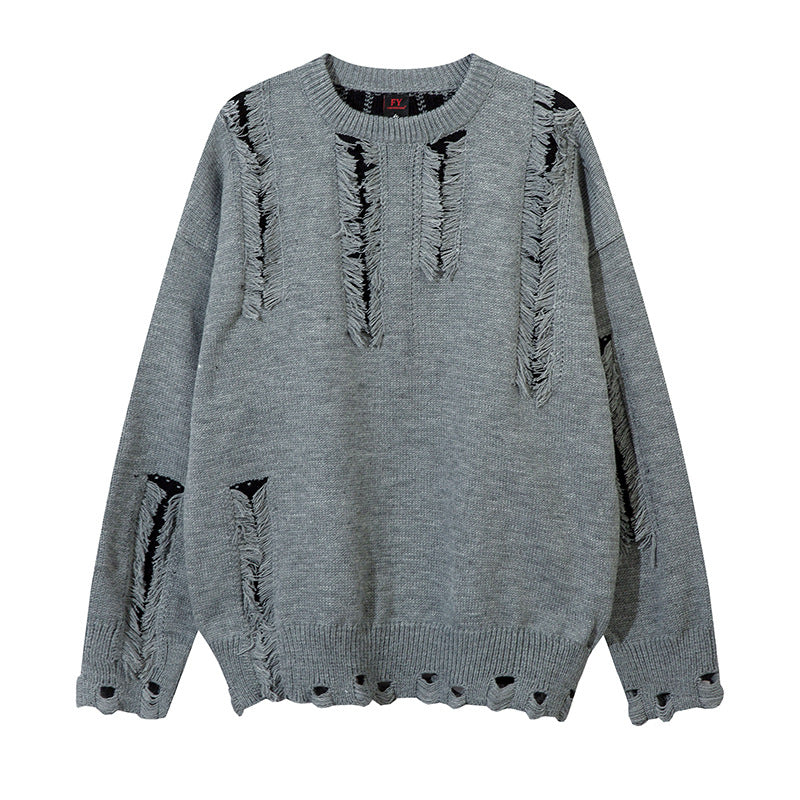 RIPPED DAMAGE KNIT(リップドダメージニット)