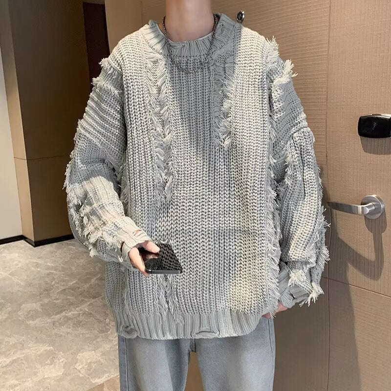 DESTROYED STITCH KNIT(ダメージステッチニット) Mira Gemini