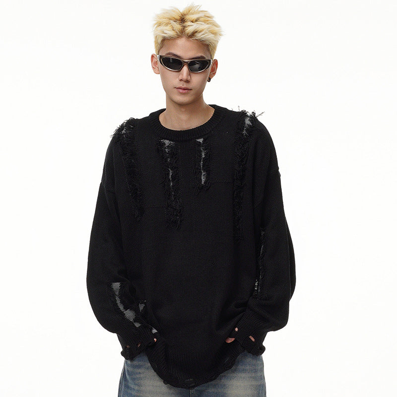 RIPPED DAMAGE KNIT(リップドダメージニット)