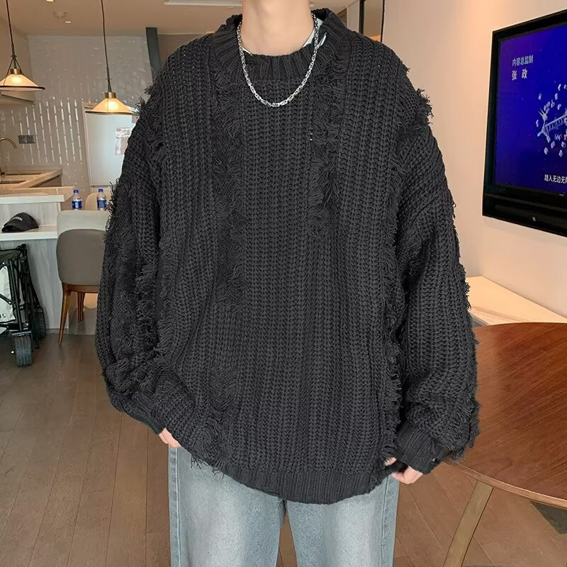 DESTROYED STITCH KNIT(ダメージステッチニット) Mira Gemini
