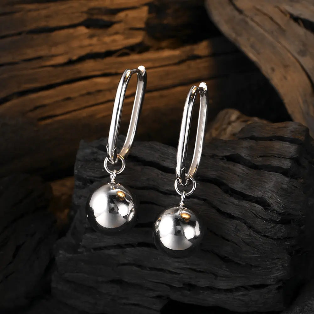 MINIMAL DROP SILVER PIERCE Mira Gemini
