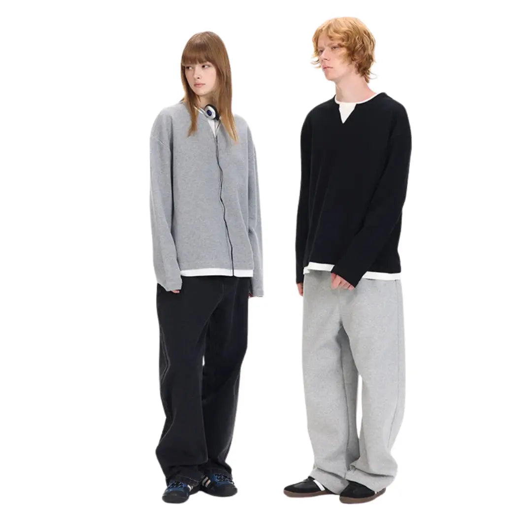TWO-LAYER STYLE LAYERED CUT-SEW
