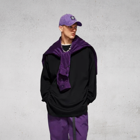HEMLINE LONG SLEEVE-ヘムラインロングスリーブ