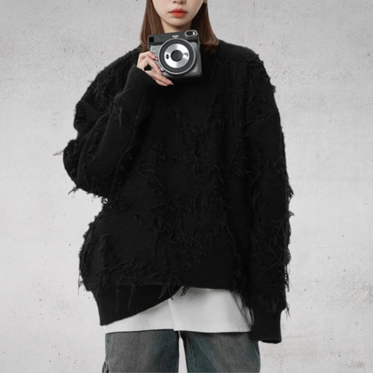 FRINGE MESH KNIT（フリンジメッシュニット）