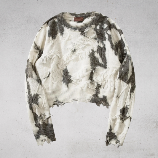 TIE-DYE RELAX KNIT SWEATERーリラックスタイダイニット