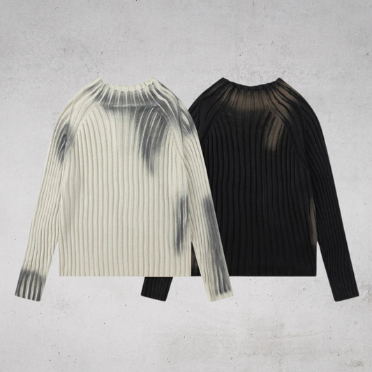 RIB JACQUARD KNIT（リブジャカードニット）