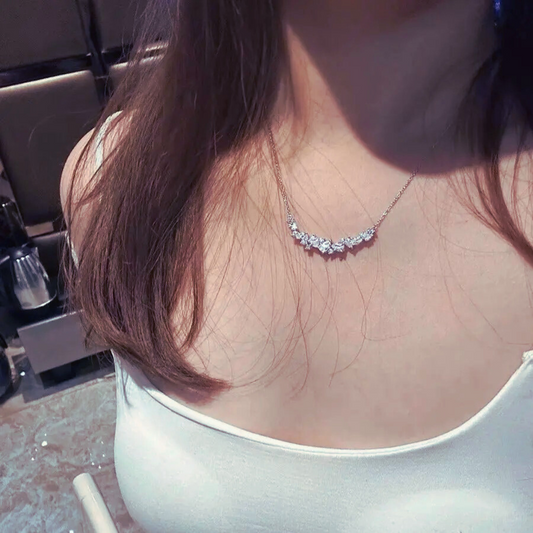 FLORAL SILVER NECKLACE- Silver925 ネックレス