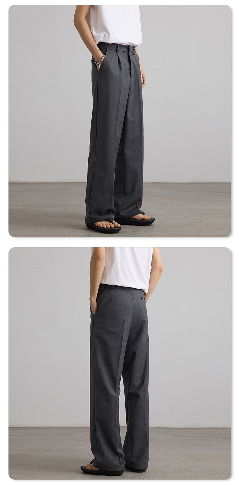 WIDE STRAIGHT LEG PANTS（ワイドストレートレッグパンツ）｜メンズ
