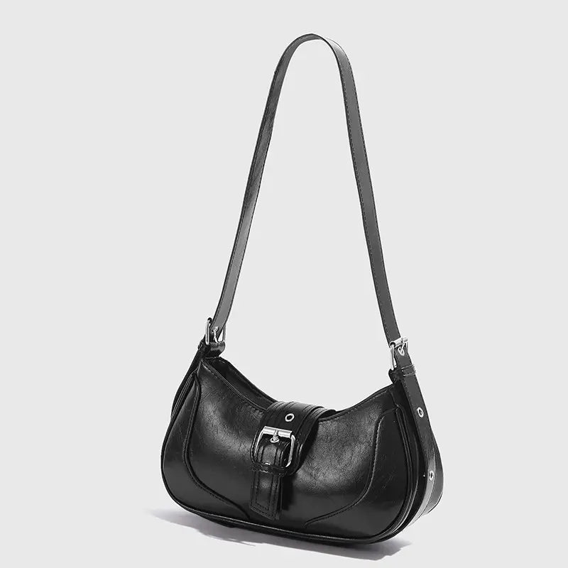 BUCKLE SHOULDER BAG - バックルショルダーバッグ Mira Gemini