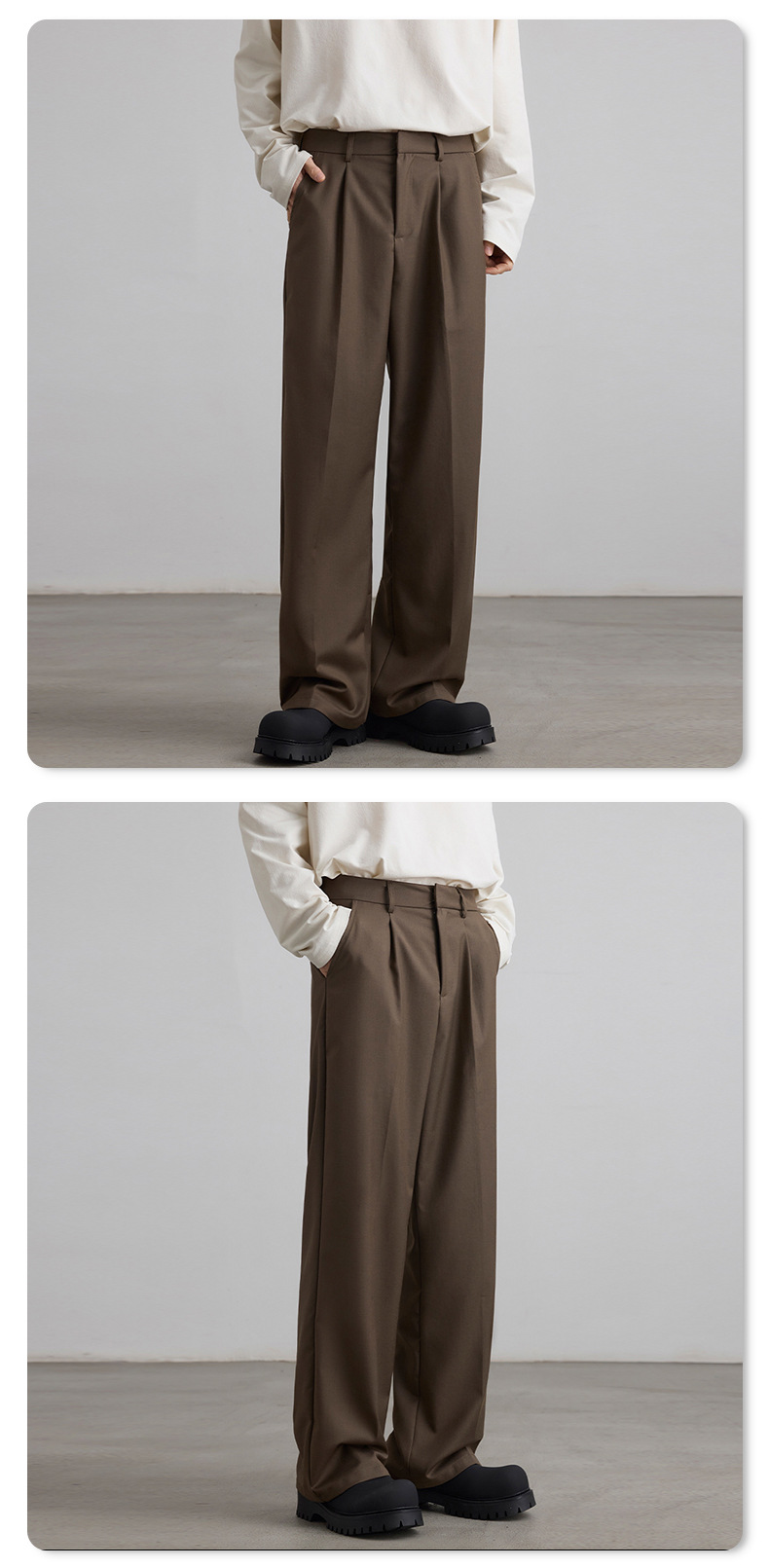 WIDE STRAIGHT LEG PANTS（ワイドストレートレッグパンツ）｜メンズ