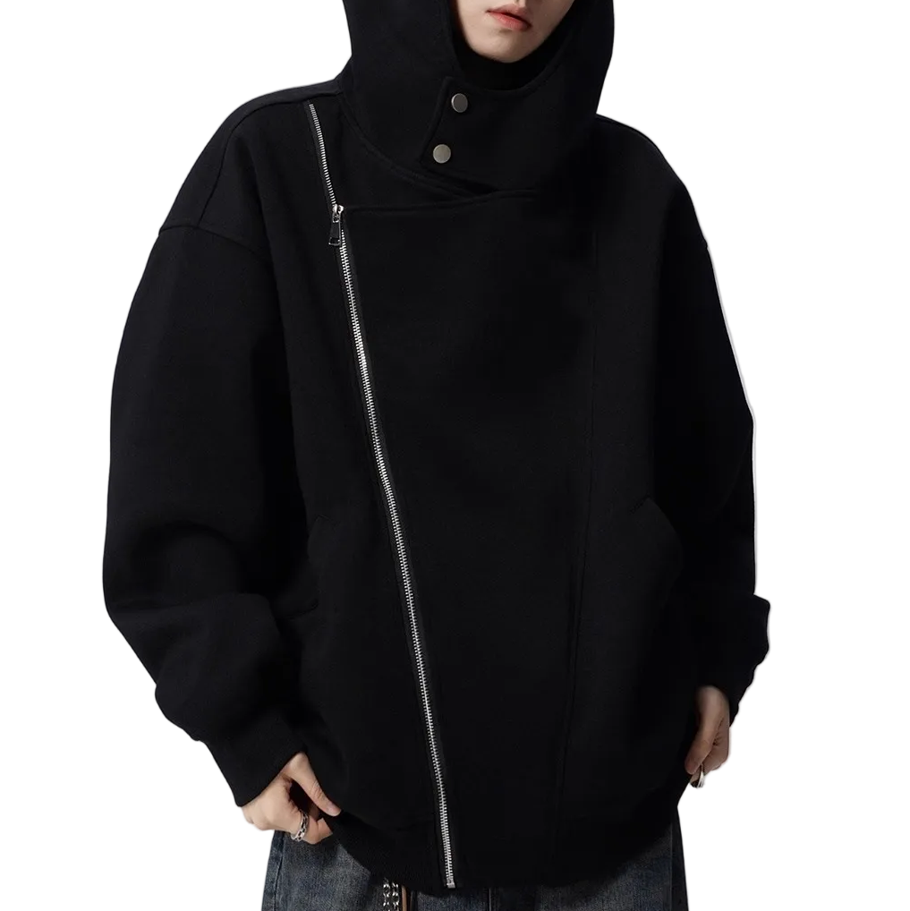 ASYMMETRIC ZIP SWEAT HOODIE（アシンメトリックジップスウェットフーディ）｜ユニセックス