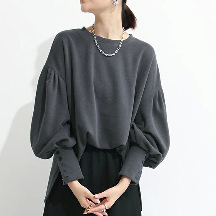 BALLOON SLEEVE PULLOVER SWEAT（バルーンスリーブ プルオーバースウェット）｜レディース