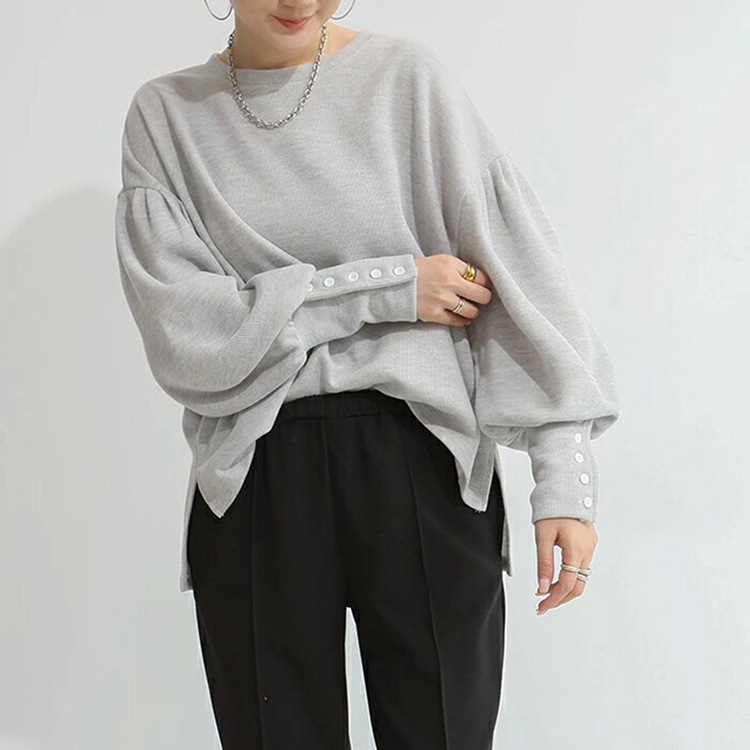 BALLOON SLEEVE PULLOVER SWEAT（バルーンスリーブ プルオーバースウェット）｜レディース