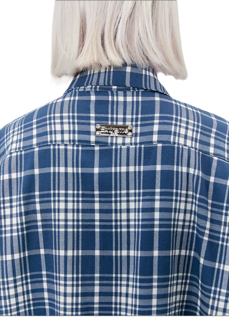 STREET GRID SHIRT-ストリートグリットシャツ Mira Gemini