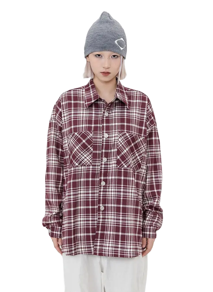 STREET GRID SHIRT-ストリートグリットシャツ Mira Gemini