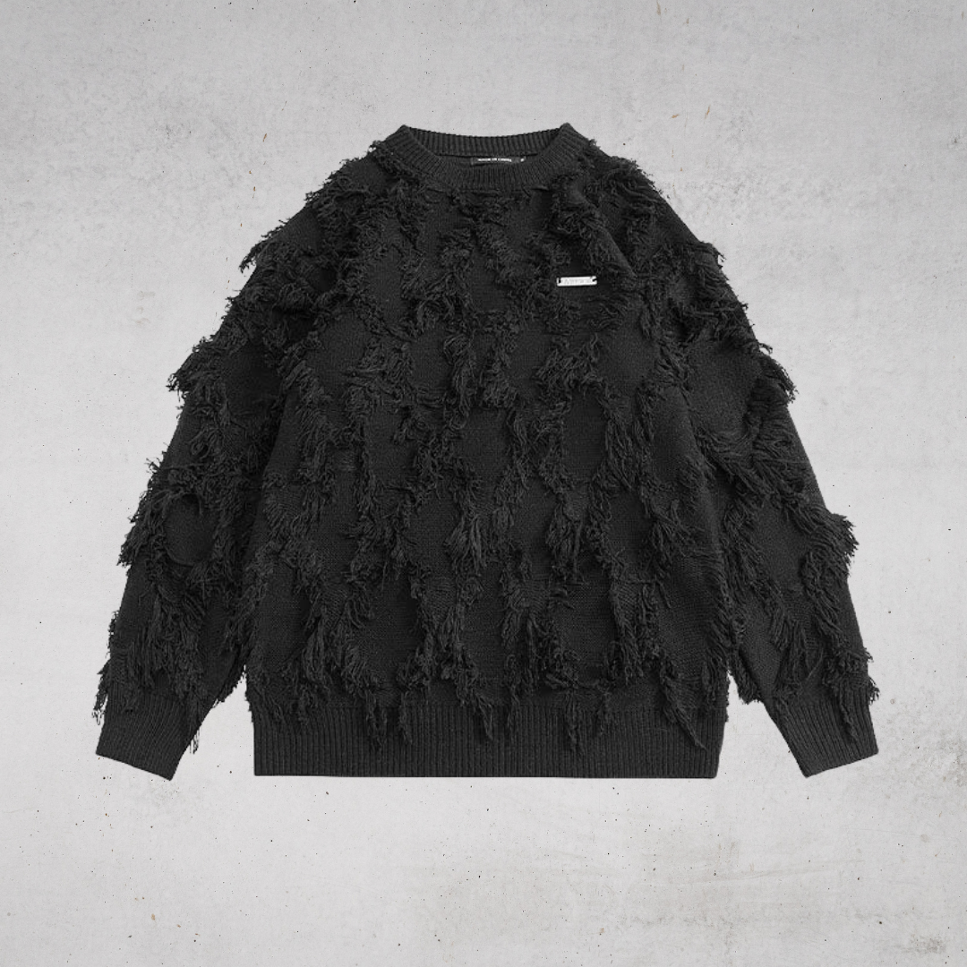 FRINGE FEATHER SWEAT（フリンジフェザースウェット）