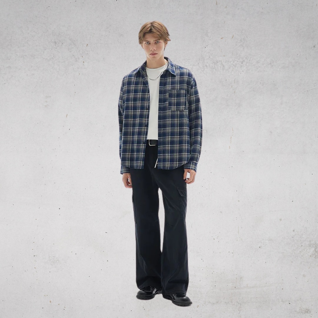 CHECKED COTTON SHIRT（チェックドコットンシャツ）
