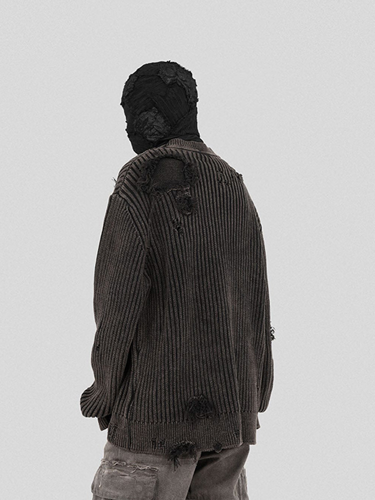 RIPPED TEXTURE SWEAT（リップドテクスチャースウェット）